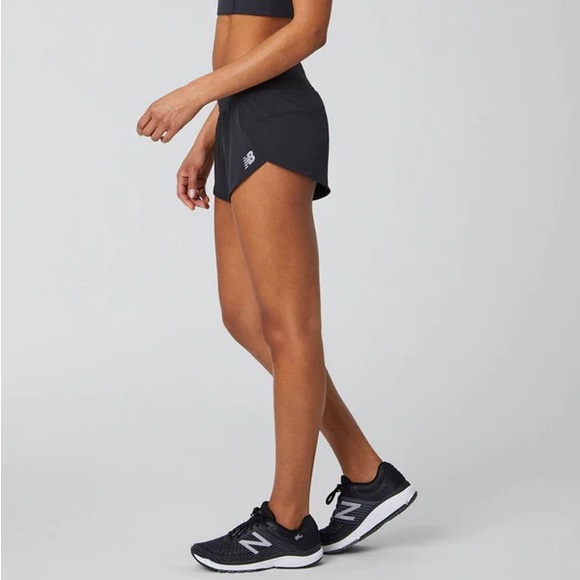 New Balance Women's 3 Inch Impact Running Shorts - NorthSea Blue - Picture 13 of 14